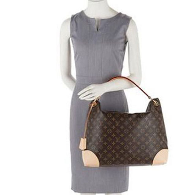 Louis Vuitton, Bags, Louis Vuitton Berri Mm Hobo Shoulder Bag M4625