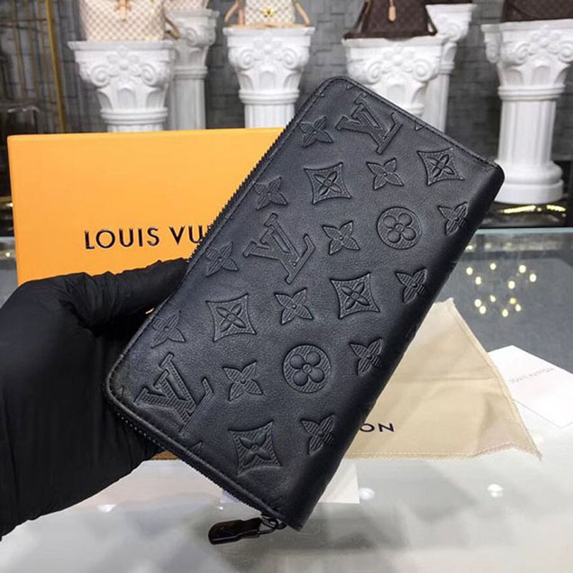 Louis Vuitton Shadow Calfskin Zippy Wallet – Pursekelly – high 
