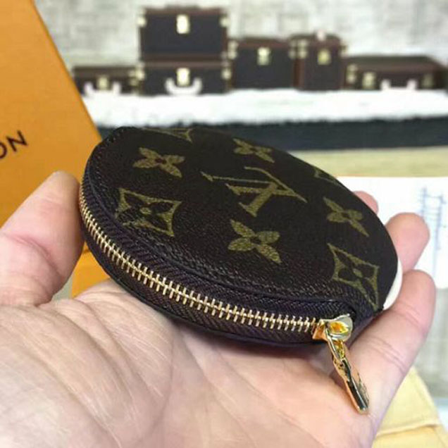 Louis Vuitton Round Coin Purse in Monogram