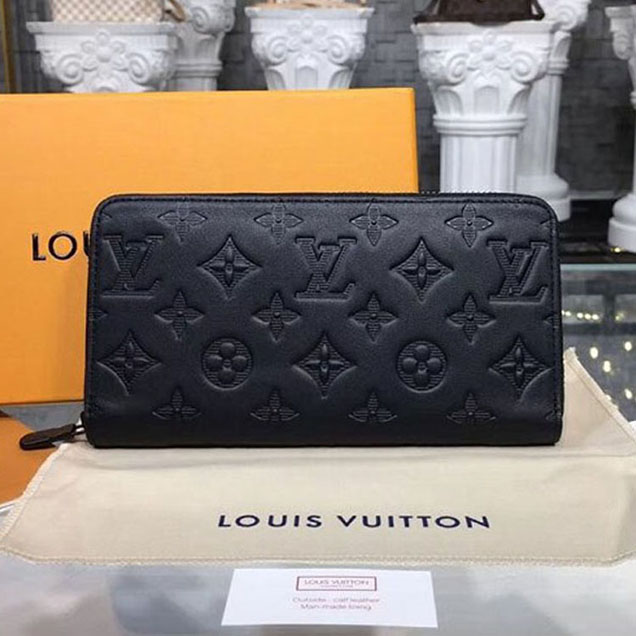 Louis Vuitton Shadow Calfskin Zippy Wallet – Pursekelly – high 