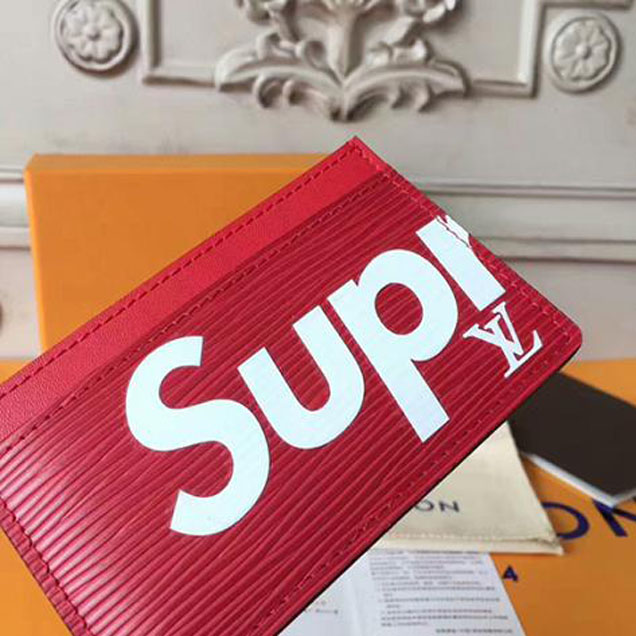 Louis Vuitton x Supreme Porte Carte Simple Card Holder