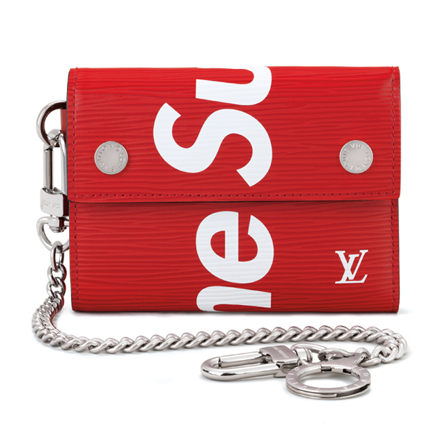 Louis Vuitton x Supreme Rivets Chain Wallet – Pursekelly – high 